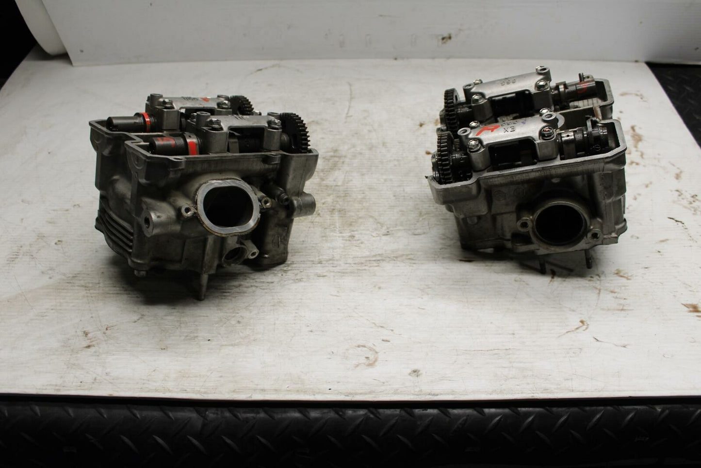 03-05 SUZUKI SV1000 ENGINE TOP END CYLINDER HEAD FRONT REAR BB296