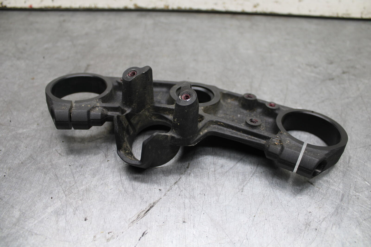 24-25 KAWASAKI NINJA ZX6R FORKS UPPER TRIPLE TREE CLAMP BB726