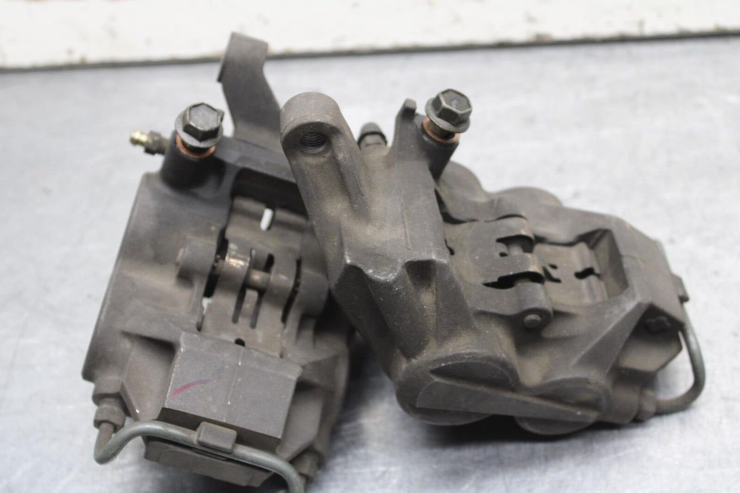 96-07 YAMAHA YZF600R RIGHT LEFT FRONT BRAKE CALIPER SET PAIR CALIPERS BB630