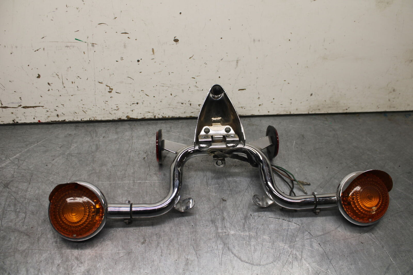 99-00 YAMAHA V STAR 1100 REAR LEFT RIGHT TURN SIGNALS LIGHT INDICATORS BB711