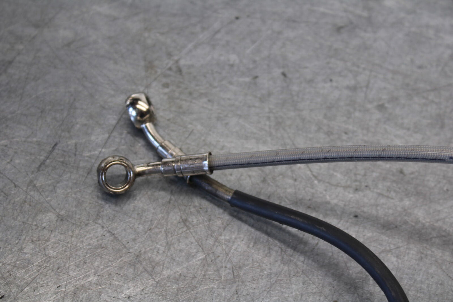 06-07 DUCATI MONSTER 695 FRONT REAR BRAKE CALIPER HOSES LINES SET BB674