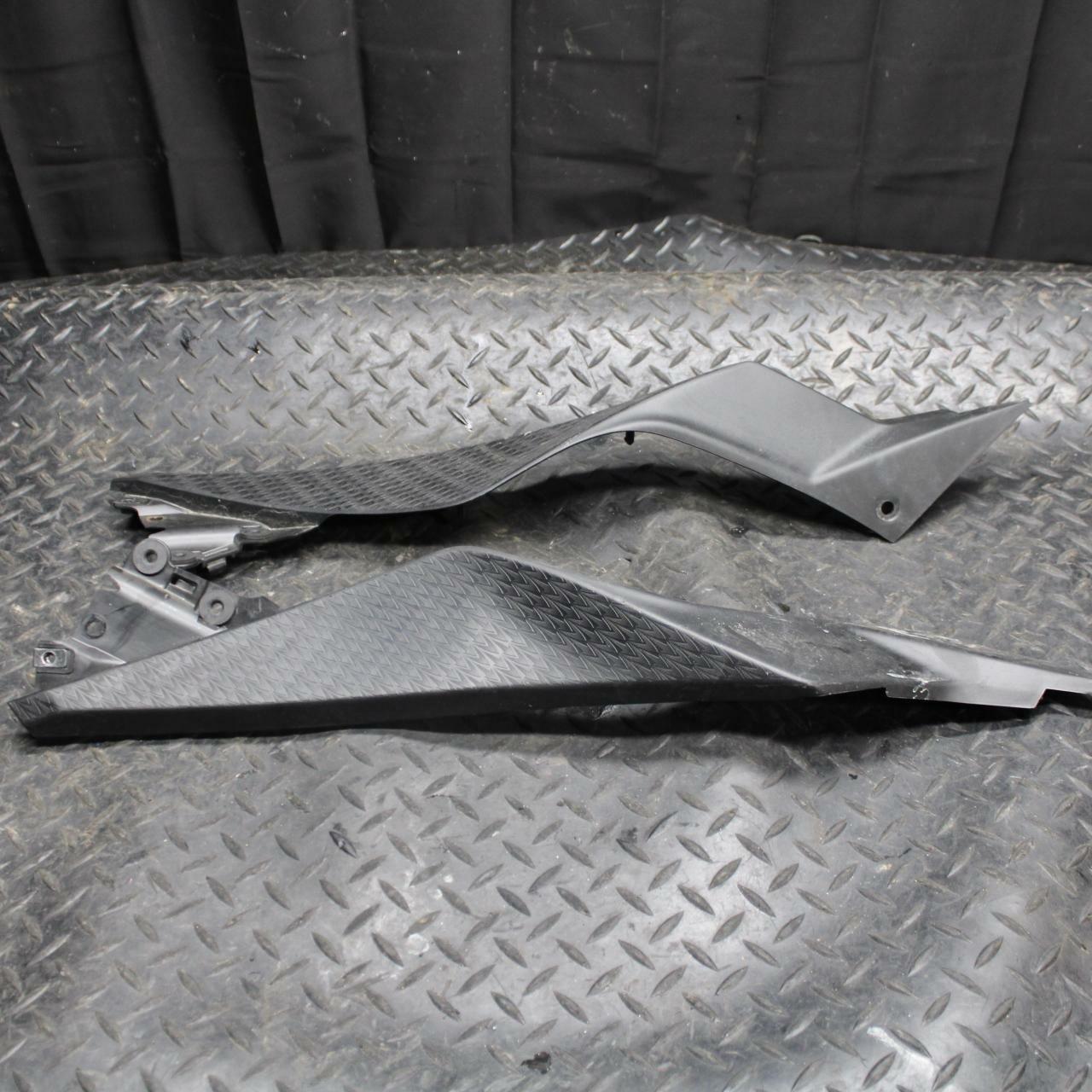 17 KAWASAKI NINJA 300 RIGHT LEFT GAS FUEL TANK PANELS COVERS TRIM SET BB215