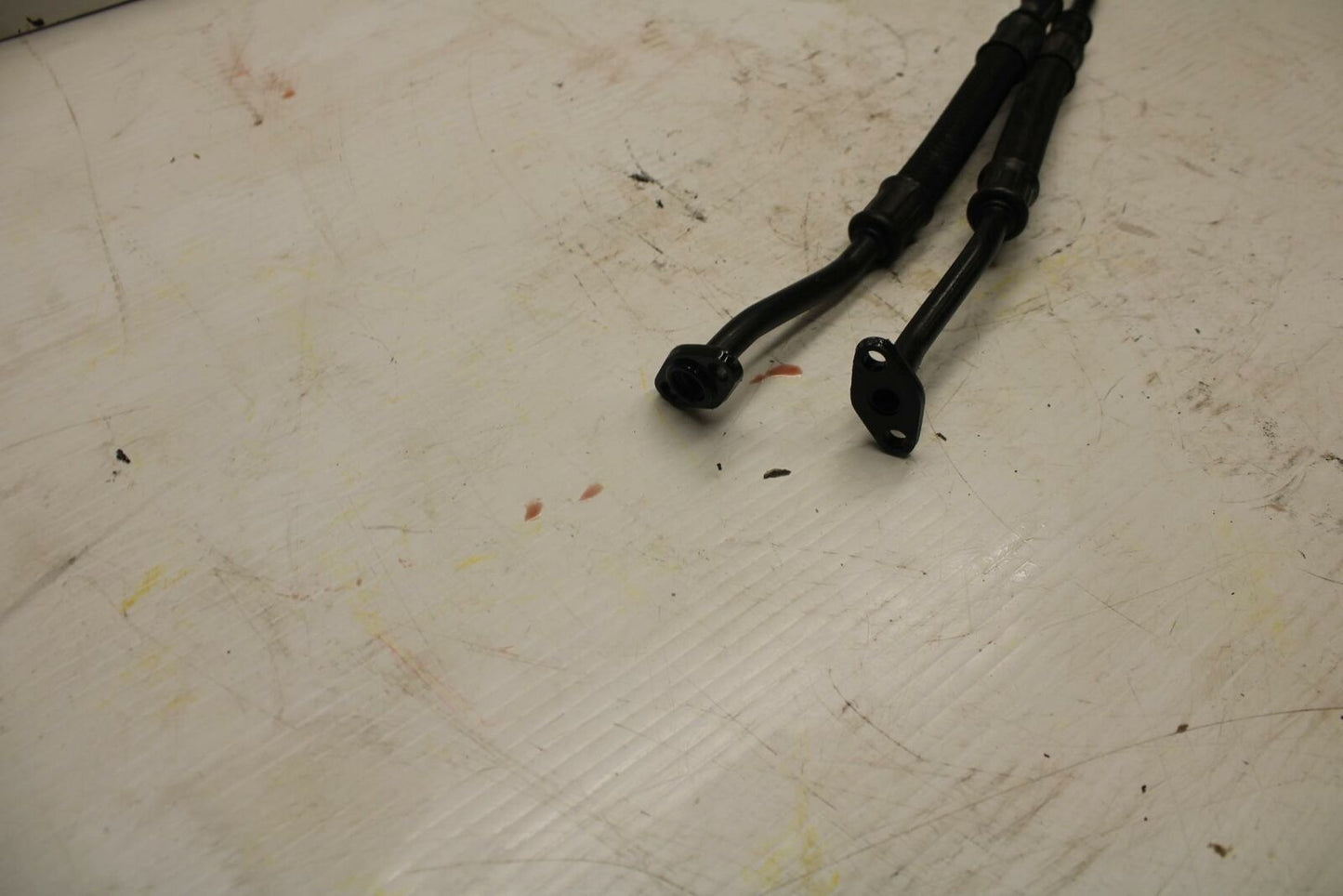 04-09 SUZUKI GS500F ENGINE MOTOR OIL COOLER HOSES BB278