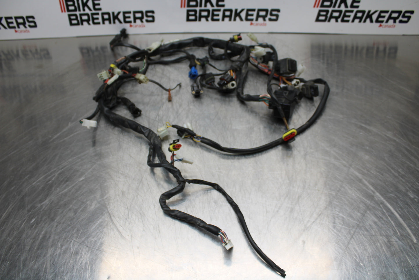 08 MOTO GUZZI BREVA 750 MAIN ENGINE WIRING HARNESS MOTOR WIRE LOOM BB154