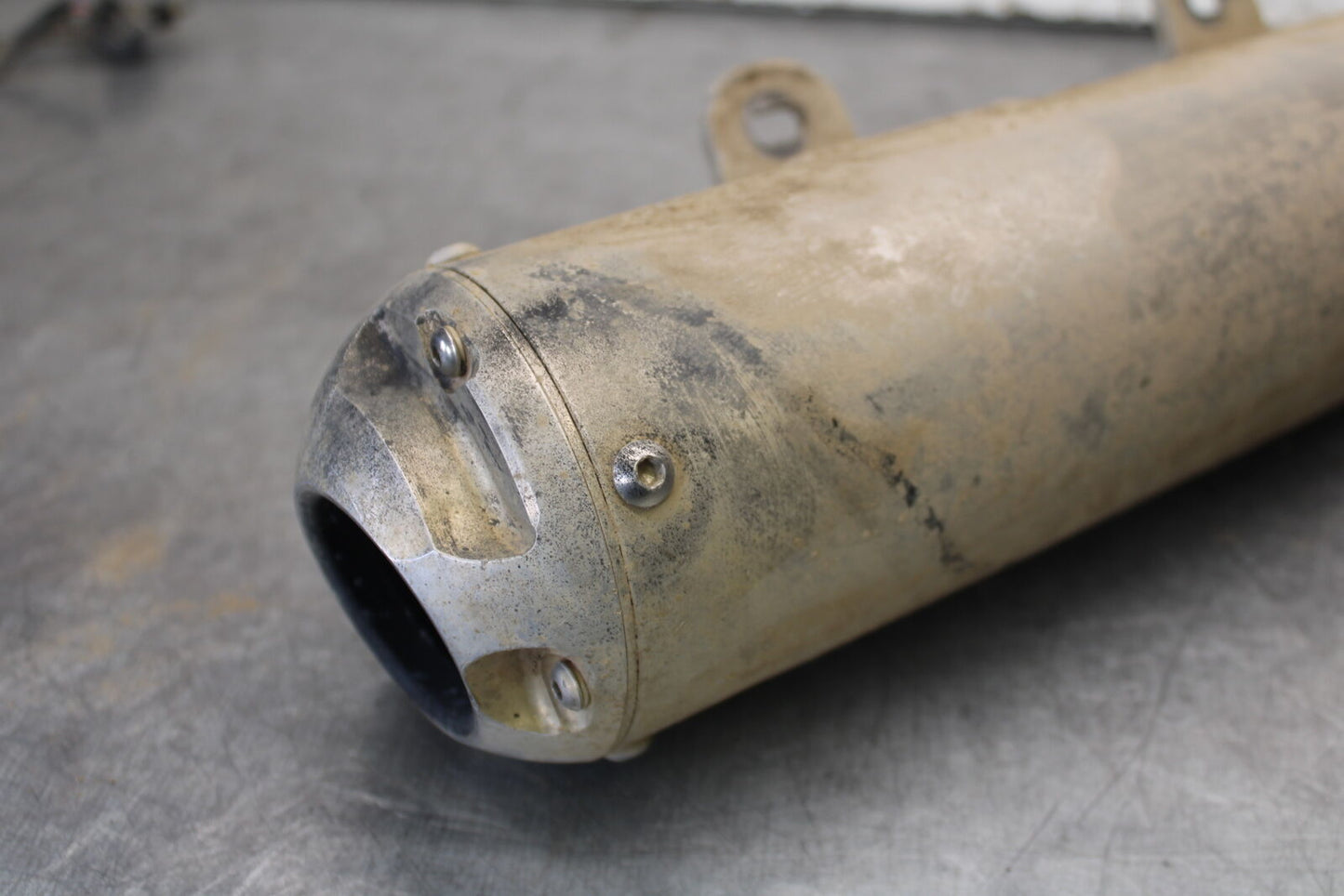 01-05 YAMAHA RAPTOR 660R AFTERMARKET EXHAUST PIPE SLIP ON CAN SILENCER BB695