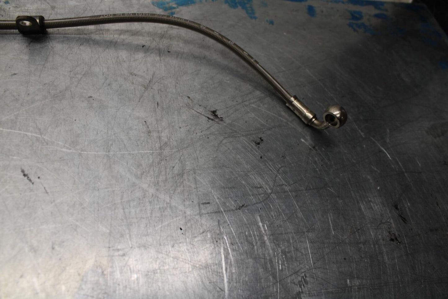 06-07 TRIUMPH DAYTONA 675 DAYTONA 675 BRAIDED REAR BACK BRAKE HOSE BB441