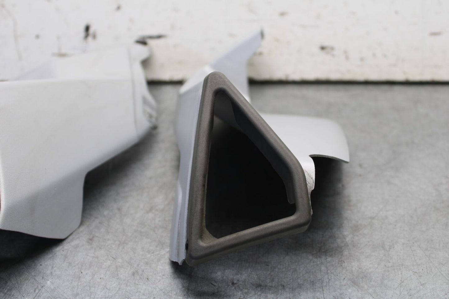 20-23 APRILIA RS660 LEFT RIGHT EXHAUST PIPE COVERS HEAT SHIELDS GUARDS BB667