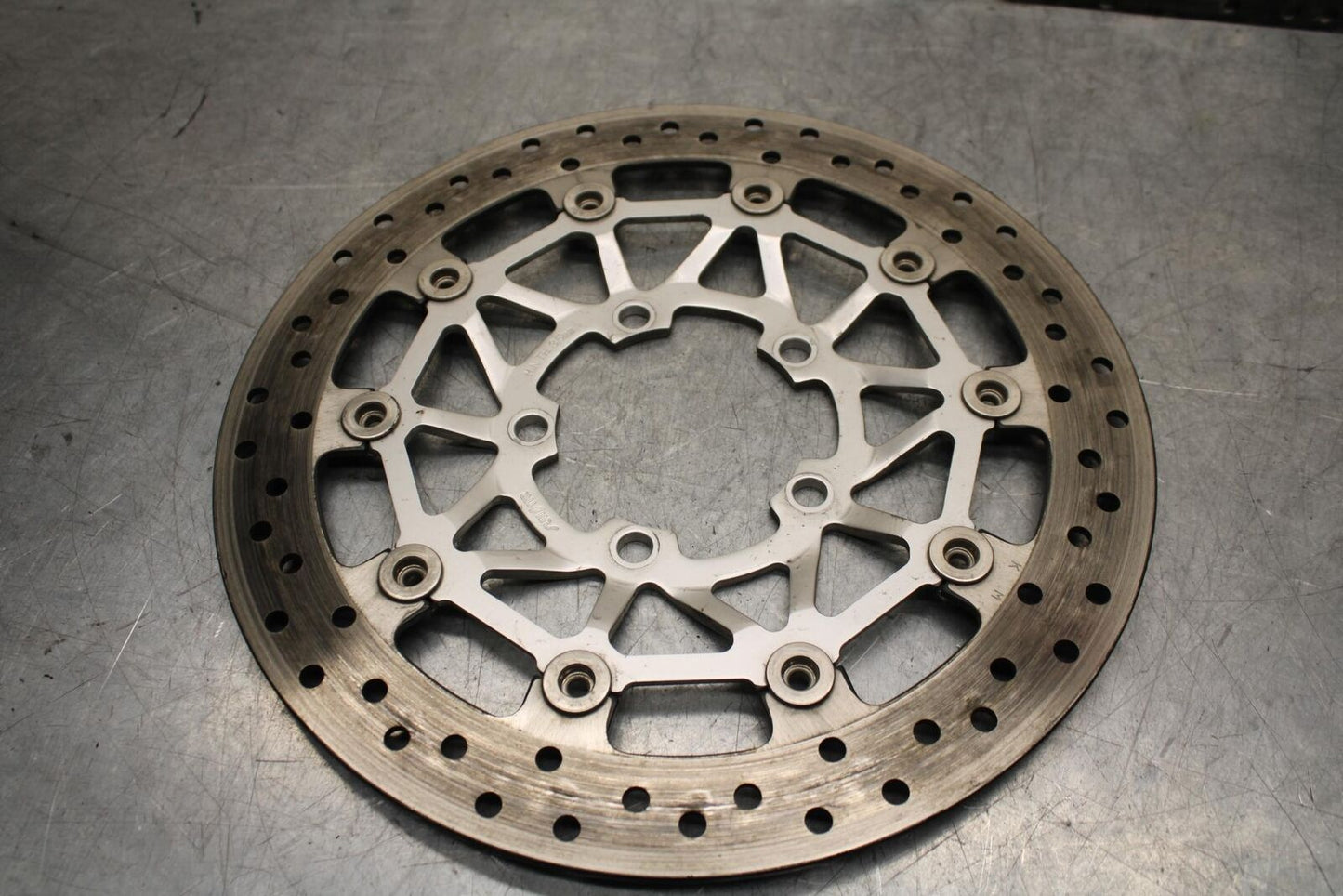 2009 Triumph Daytona 675 FRONT LEFT RIGHT BRAKE ROTORS DISCS T2021040 BB584