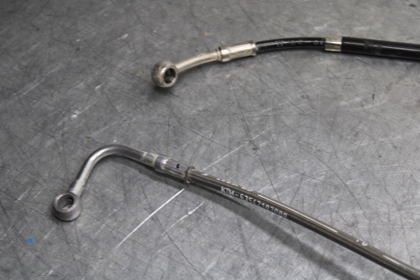 21-24 KTM 890 ADVENTURE R FRONT & REAR BACK BRAKE HOSE FLUID LINE SET BB723