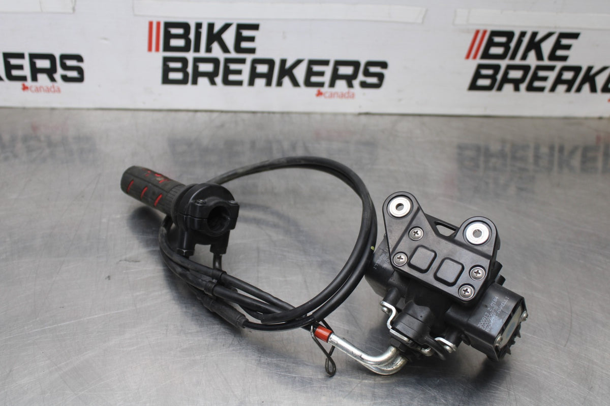 15 APRILIA RSV4 FACTORY APRC THROTTLE CABLES/ ACCELERATOR POSITION SENSOR BB901