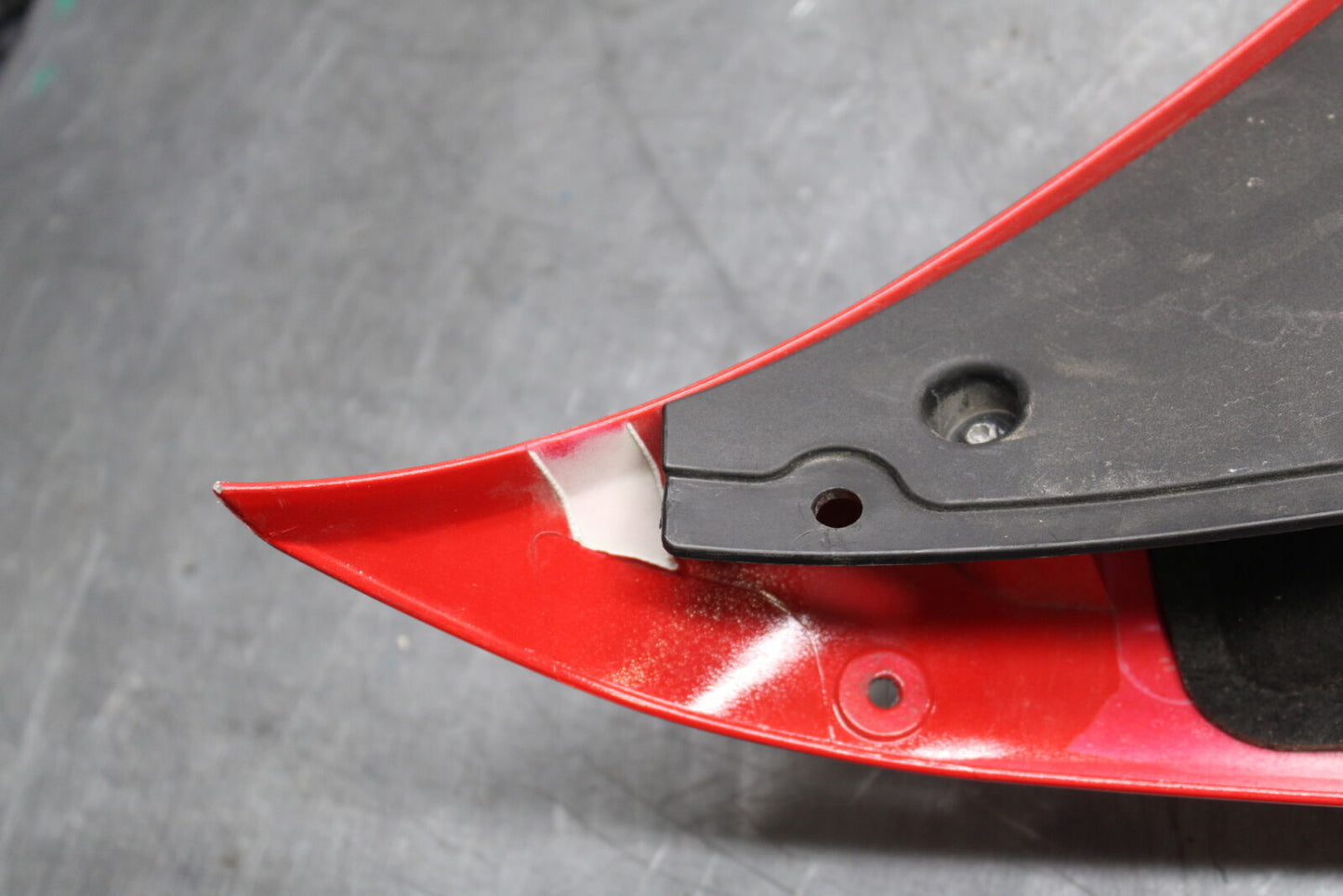 08-13 DUCATI 848 EVO LEFT LOWER MID UPPER SIDE FAIRING COWL BB667