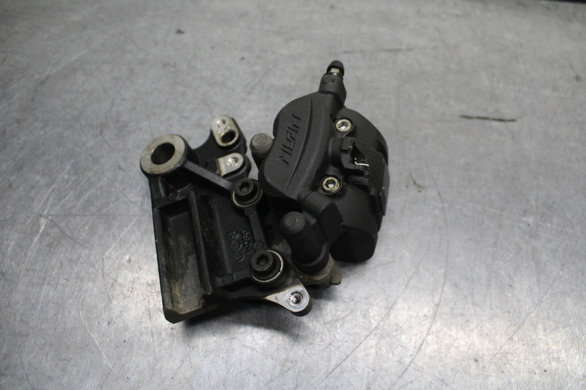 24 KAWASAKI NINJA 500 ABS REAR BACK BRAKE CALIPER W MOUNT BRACKET BB744