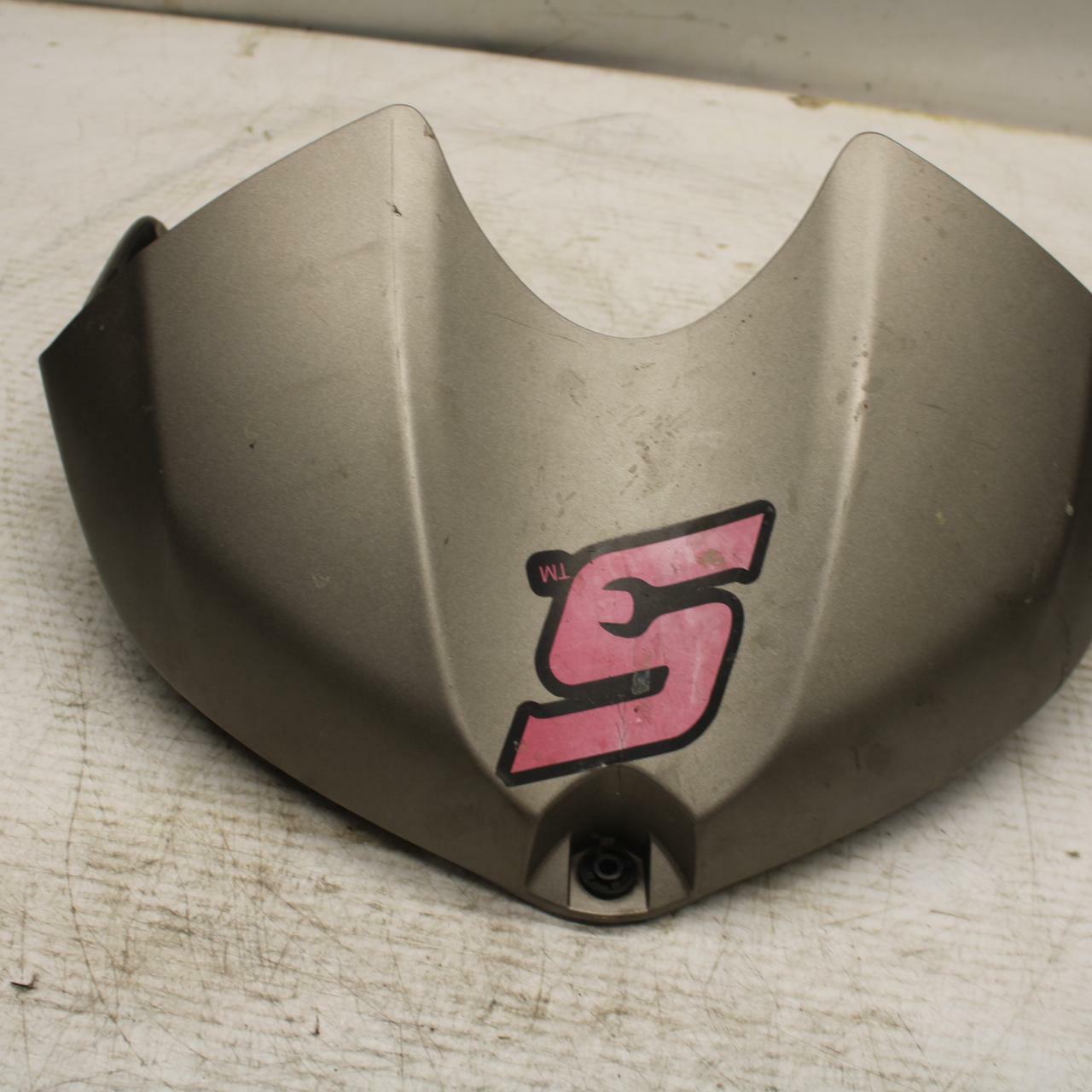 08-16 YAMAHA YZF R6 FRONT GAS TANK FUEL CELL FAIRING COWL COVER TRIM BB365