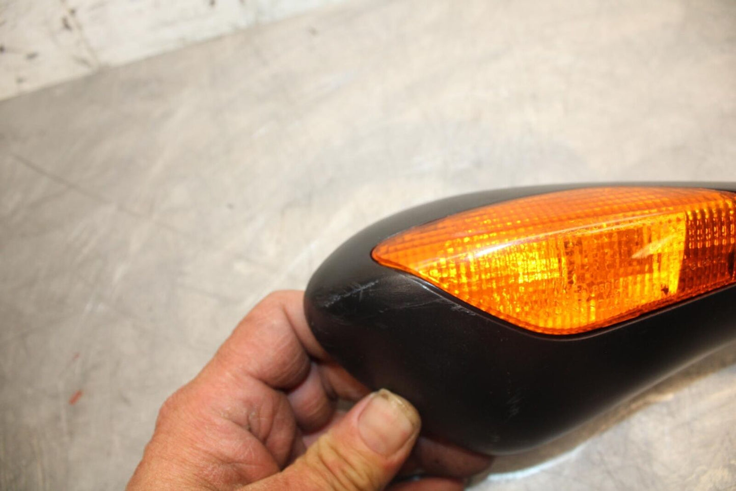 2010 Aprilia RSV1000R RIGHT SIDE REAR VIEW MIRROR BB513
