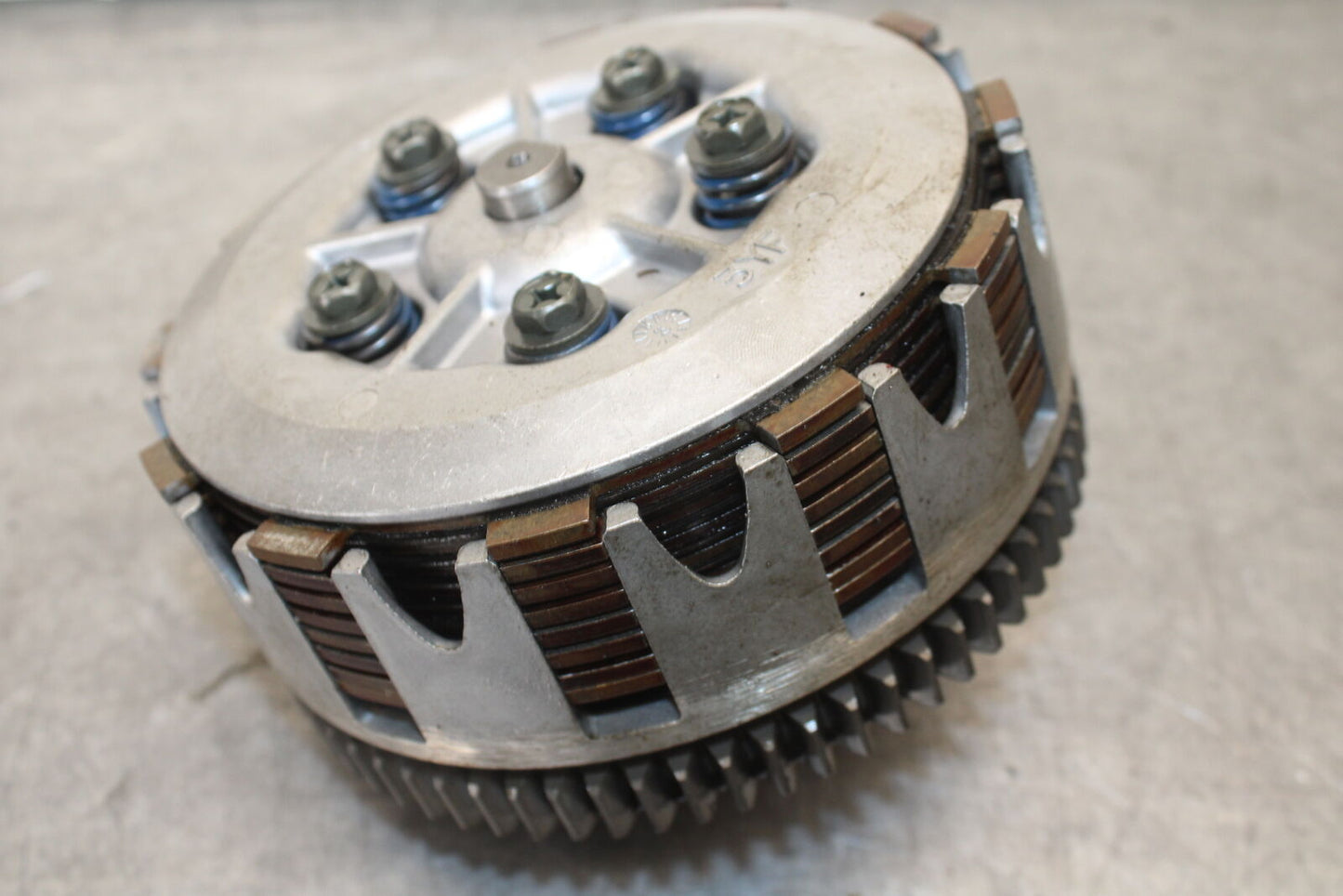 01-05 YAMAHA RAPTOR 660R COMPLETE CLUTCH W PLATES BASKET HUB BB695