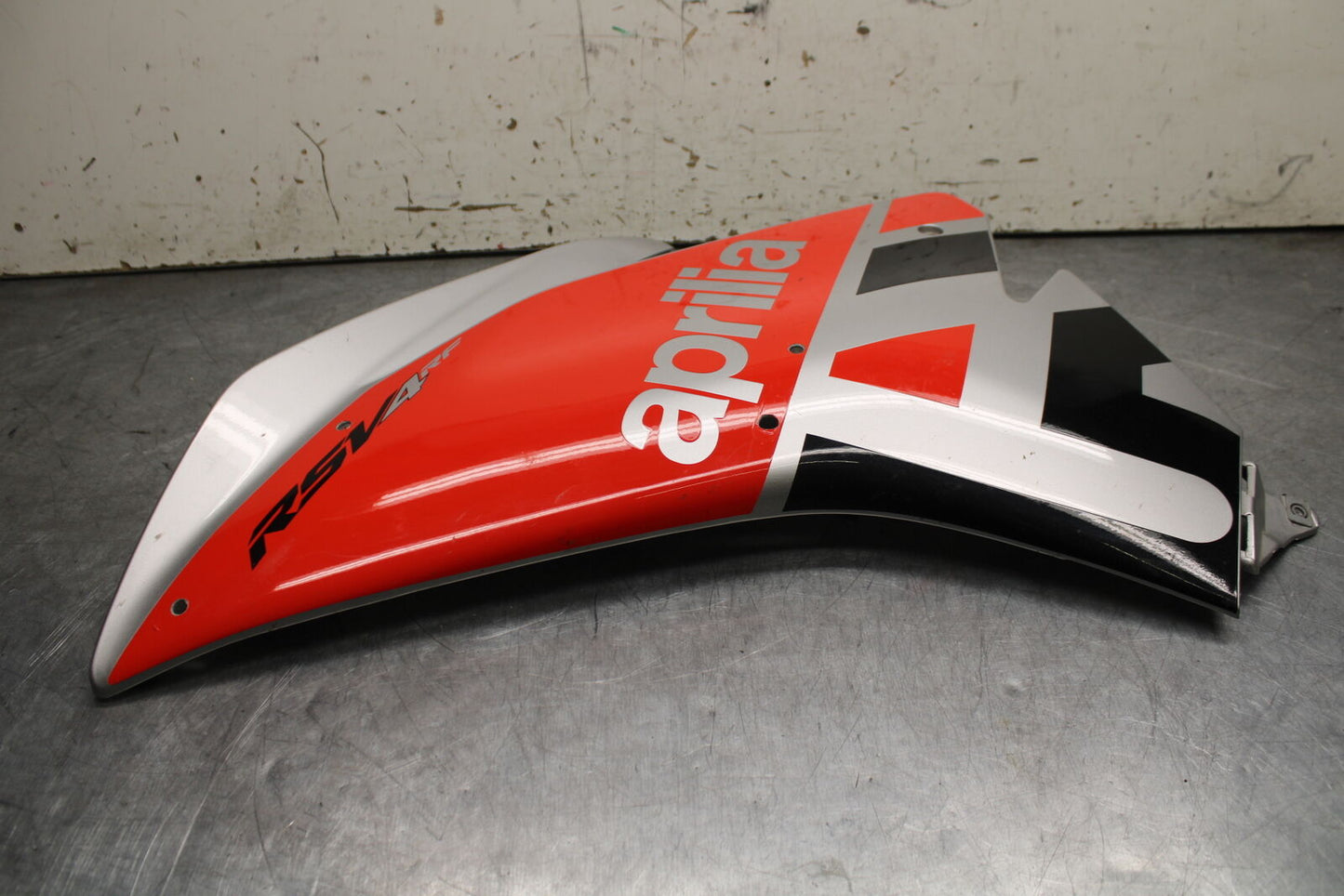 15-19 APRILIA RSV4 RF LEFT MID UPPER SIDE FAIRING COWL PLASTIC BB611