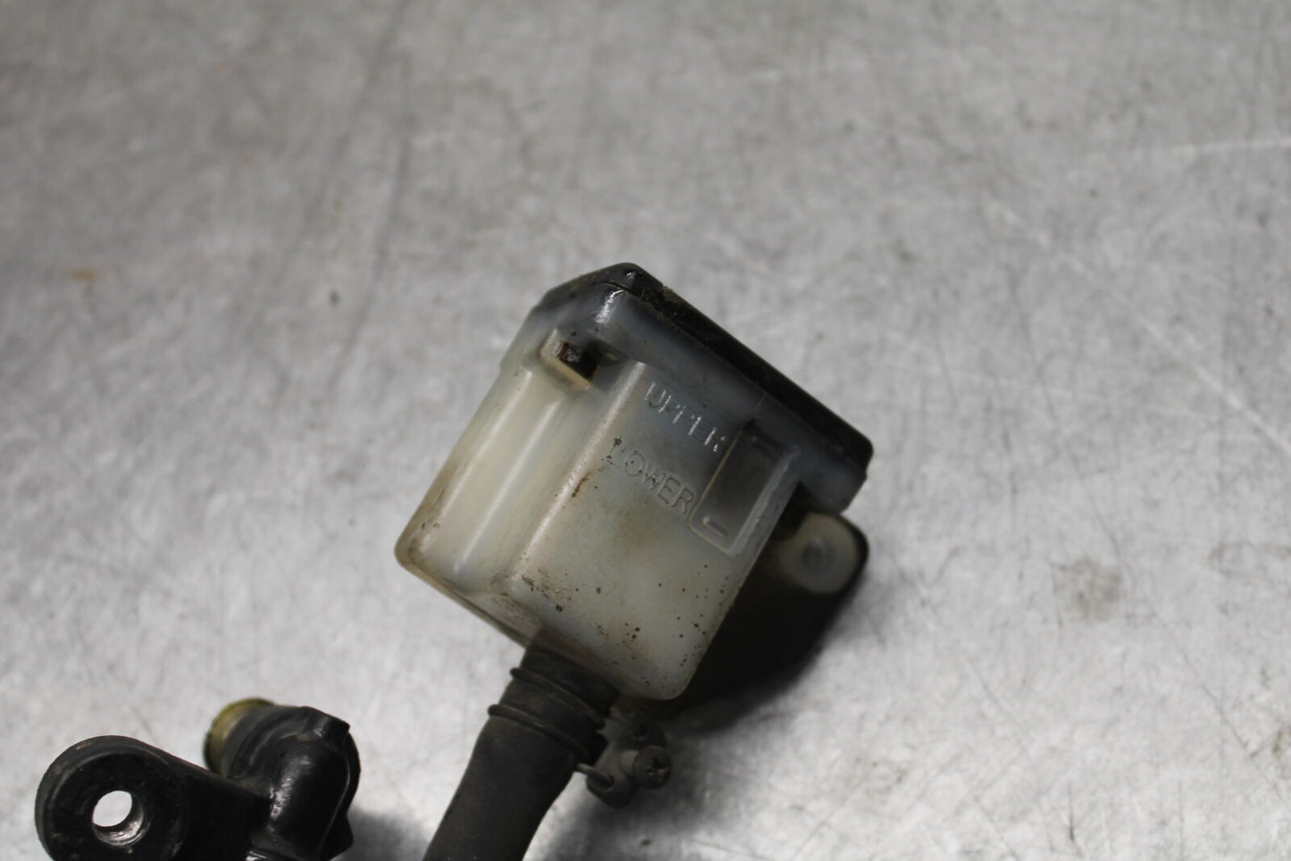 85-86 SUZUKI MADURA 1200 REAR BACK BRAKE MASTER CYLINDER W RESERVOIR BB691