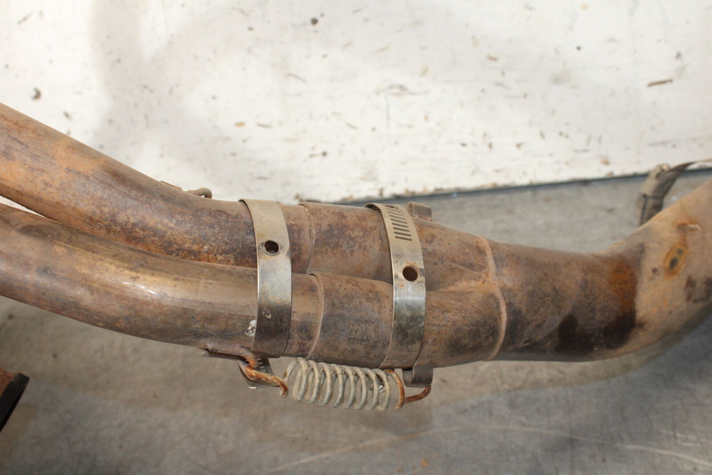 01-05 YAMAHA RAPTOR 660R EXHAUST HEADER PIPE 5LP-14621-00-00 BB695
