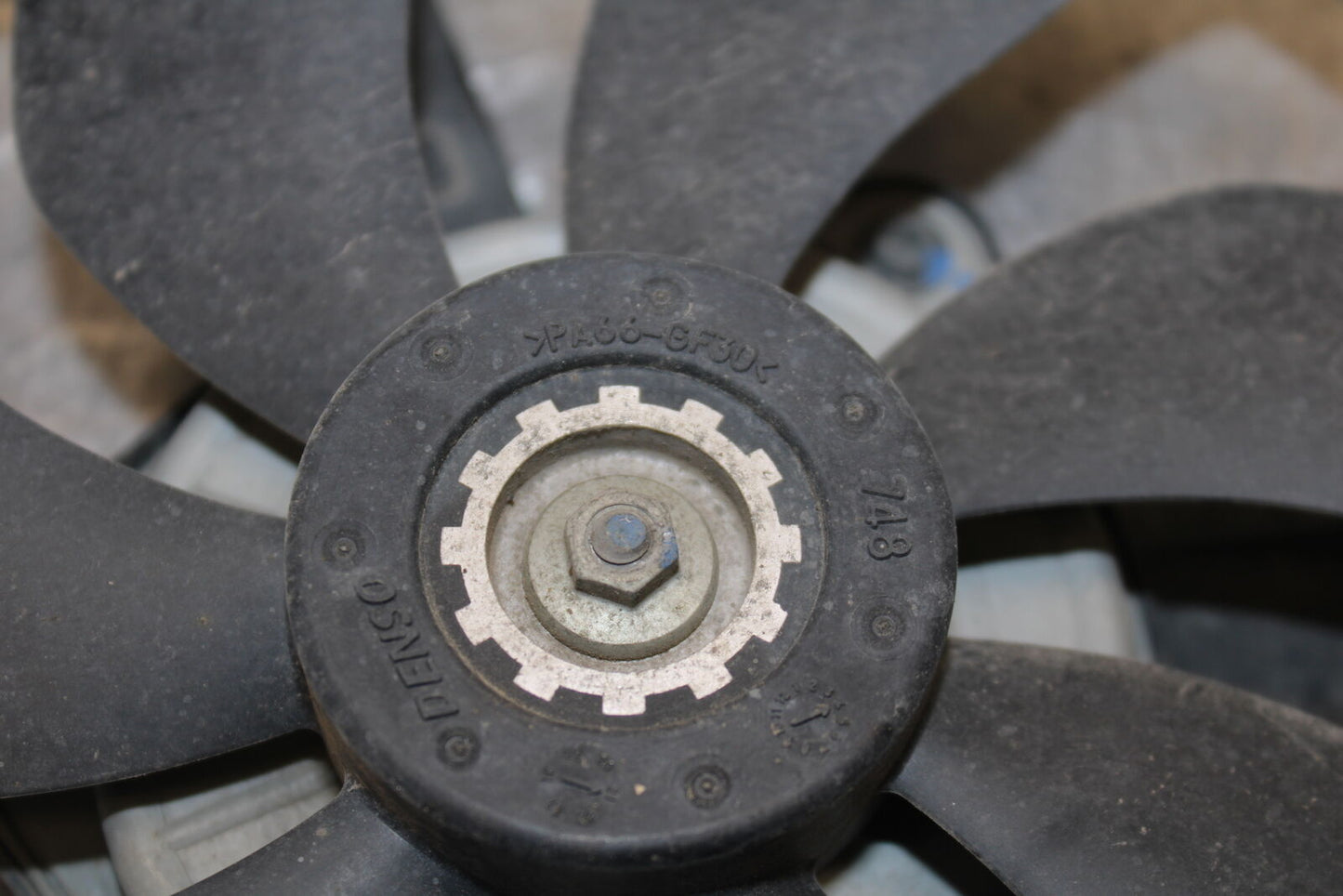 19-23 KAWASAKI NINJA ZX6R ENGINE RADIATOR COOLING FAN BB701