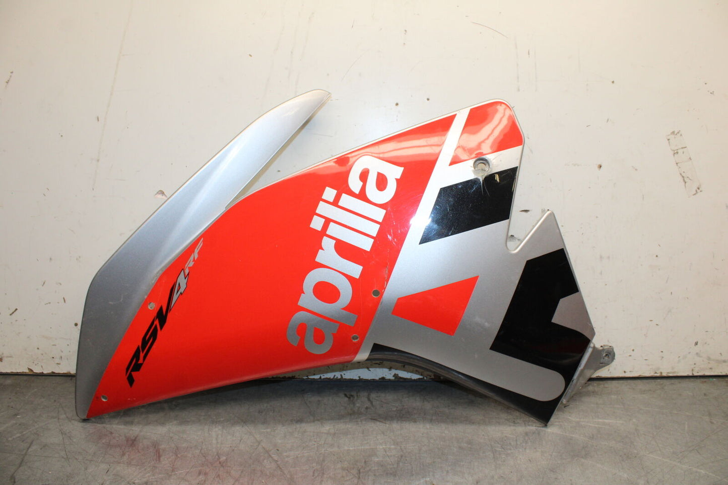 15-19 APRILIA RSV4 RF LEFT MID UPPER SIDE FAIRING COWL PLASTIC BB611