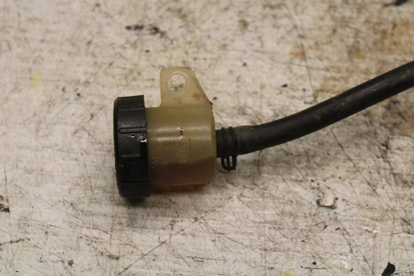 08-10 DUCATI 848 REAR BACK BRAKE MASTER CYLINDER W RESERVOIR BB369