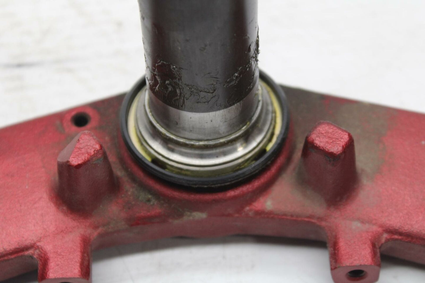 06-07 KAWASAKI NINJA 650R EX650A FRONT FORKS CLAMP LOWER TRIPLE TREE STEM BB271