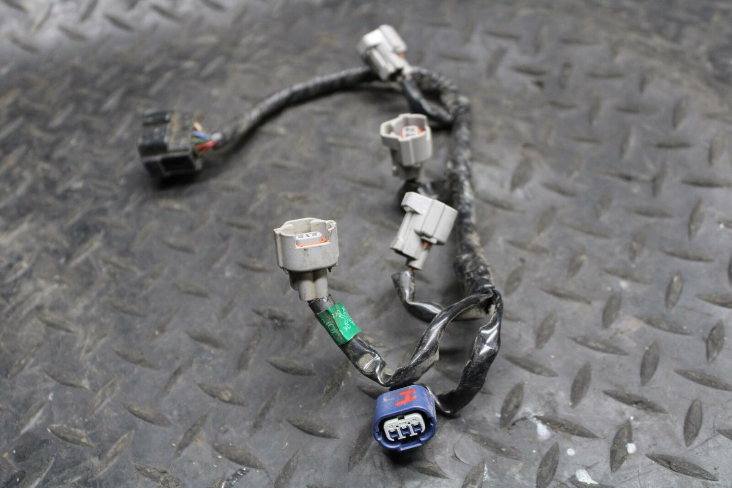 08-16 YAMAHA YZF R6 INJECTOR WIRING HARNESS WIRE LOOM MAIN BB209