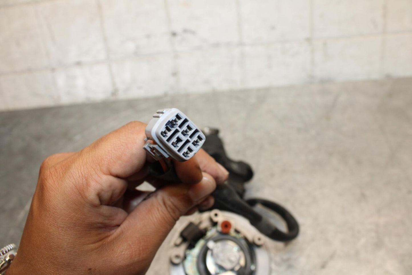 2017 Suzuki GSXR600 IGNITION LOCK W KEY GAS CAP BB527