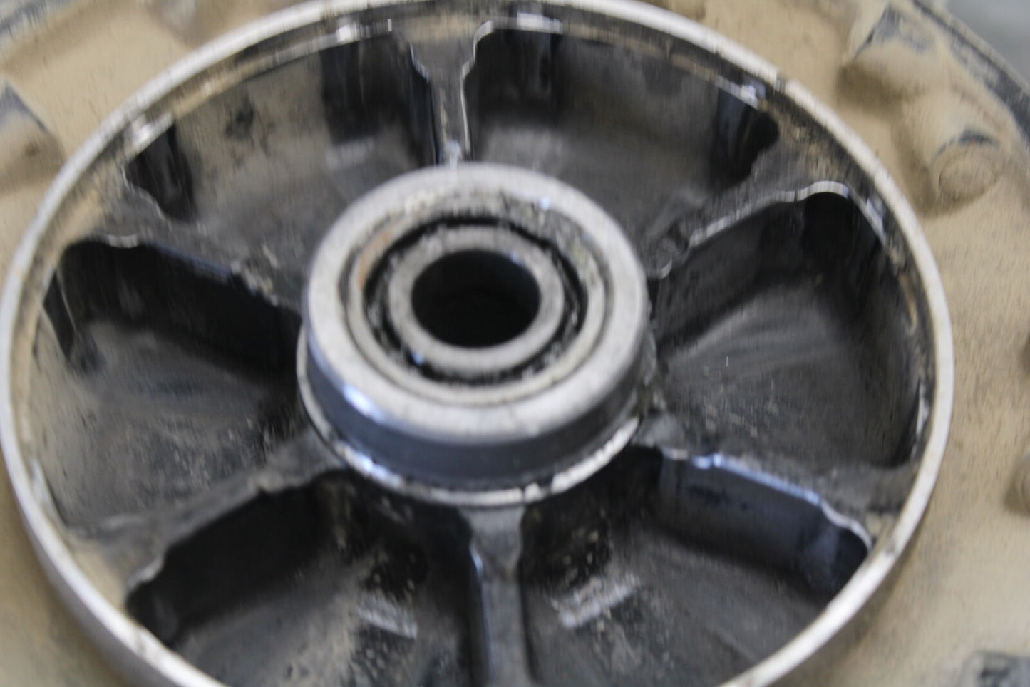 08-18 KAWASAKI KLR650 REAR WHEEL BACK RIM BB707