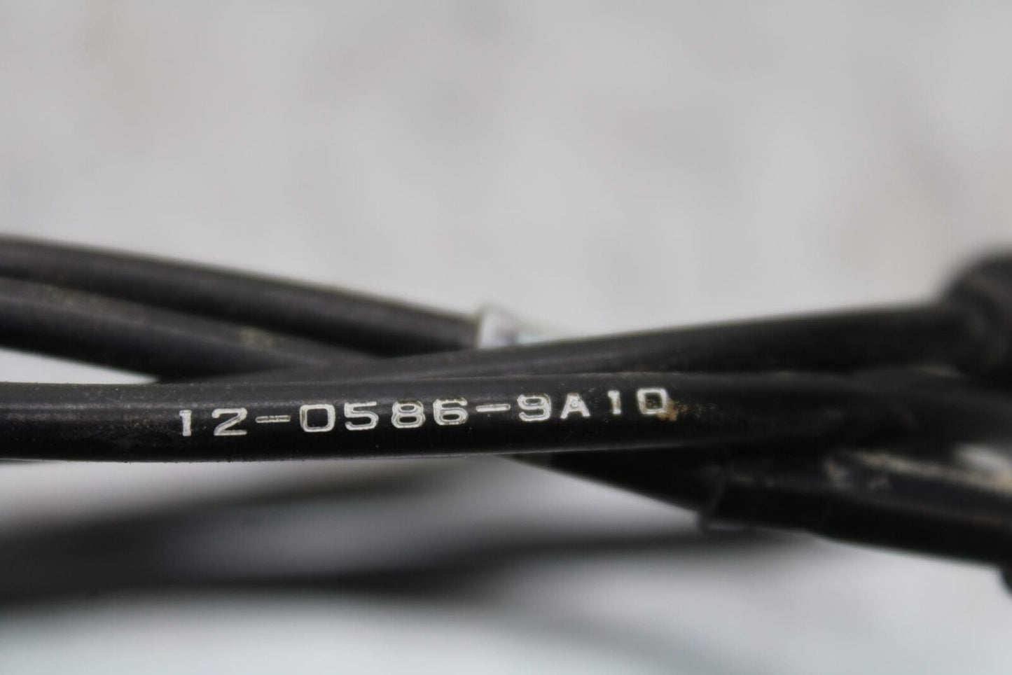 19-20 KAWASAKI NINJA ZX6R THROTTLE CABLES LINES BB419