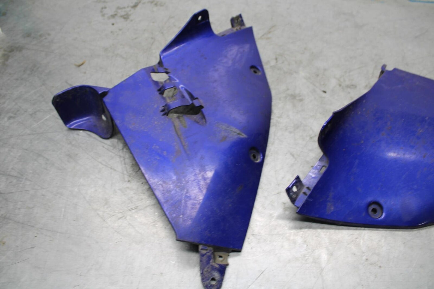 96-07 YAMAHA YZF600R RIGHT LEFT INNER FAIRINGS COWLS PANELS TRIMS BB427 THUNDERC