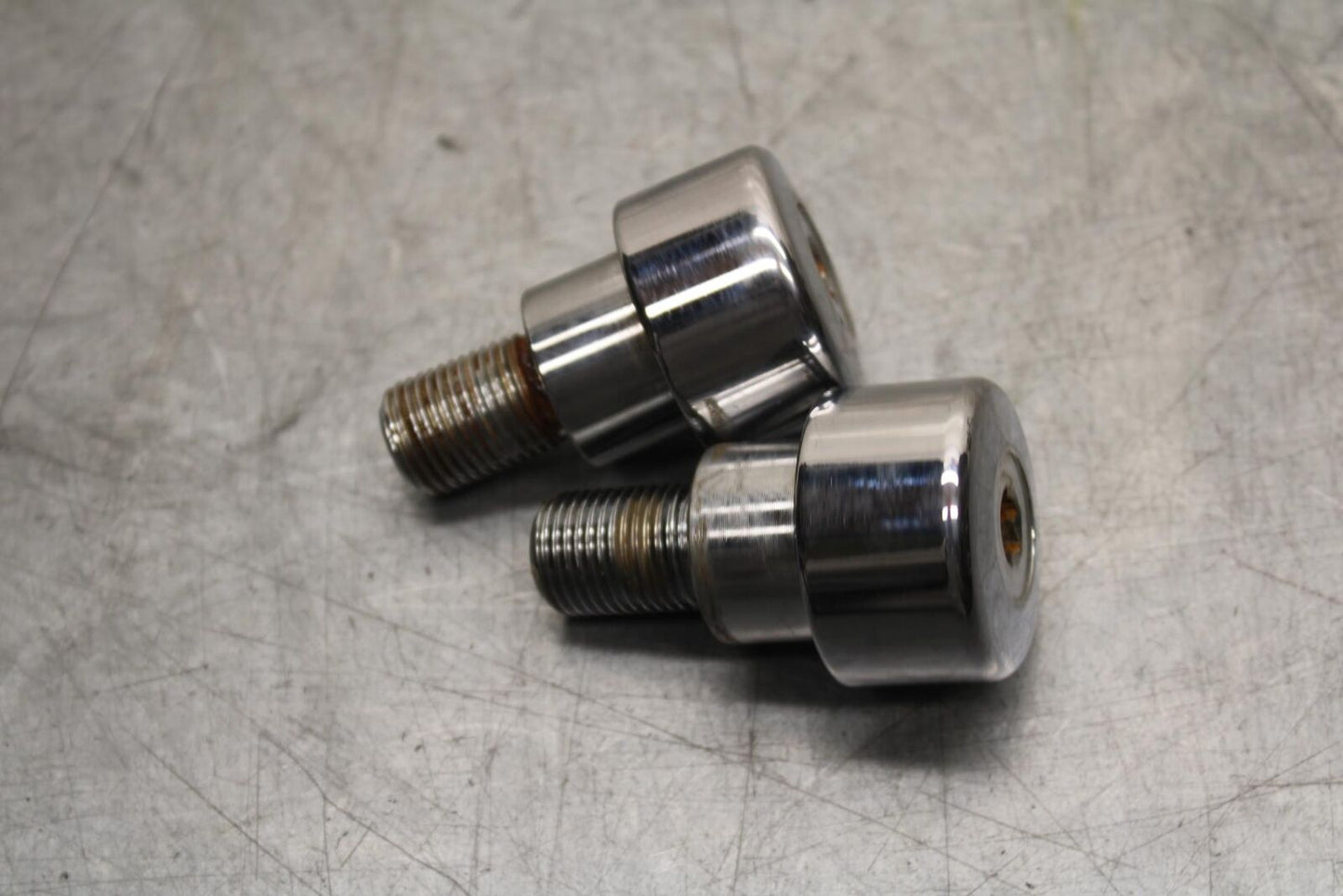 2005 Yamaha Road Star XV1700AM Midnight HANDLEBAR END CAPS WEIGHTS BB571
