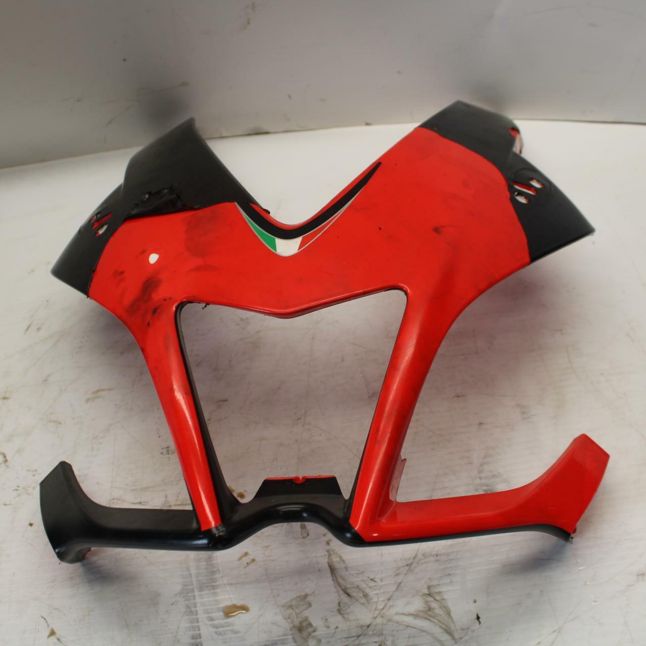 10-11 APRILIA RSV4 FRONT UPPER NOSE FAIRING COWL SHROUDBB268
