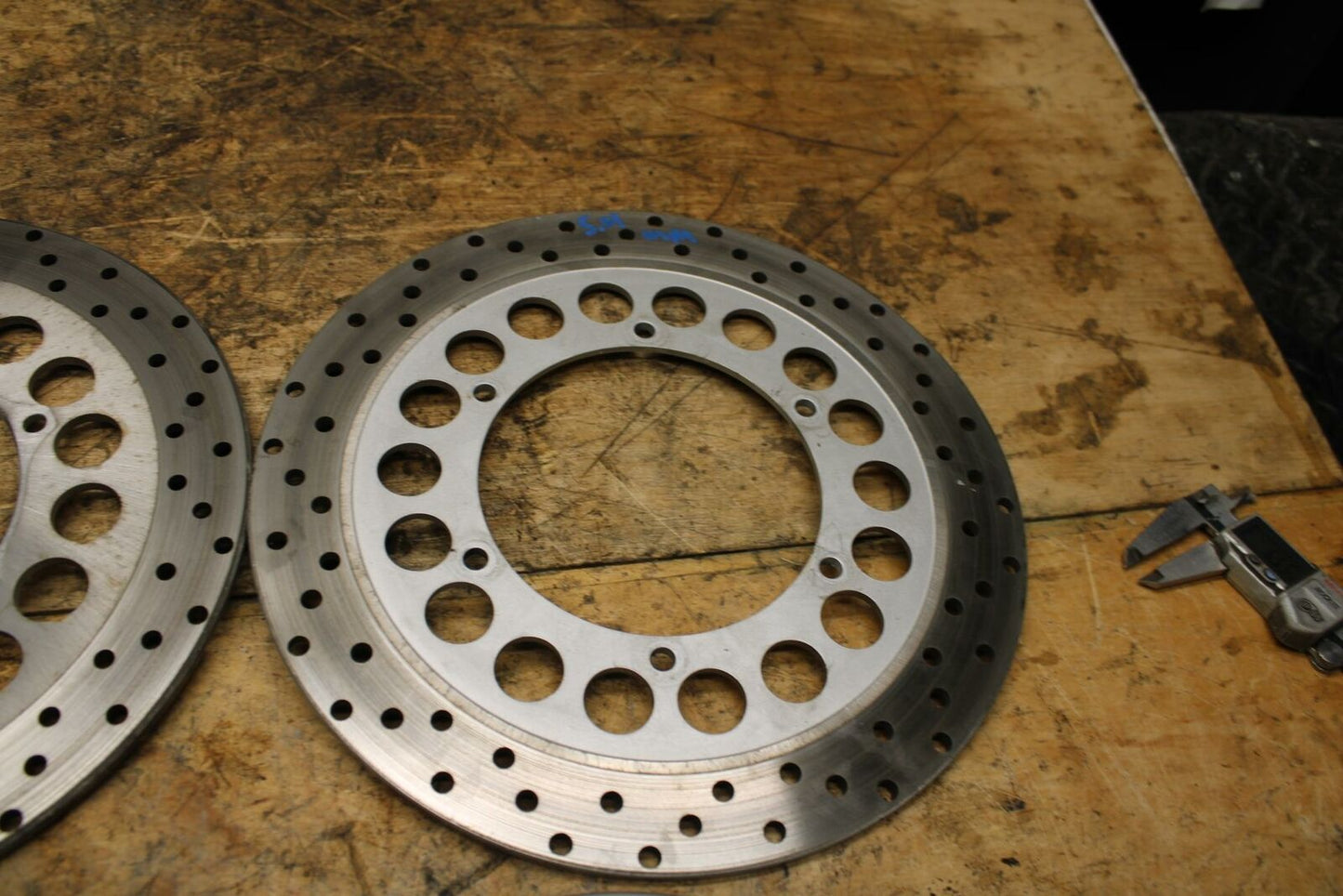 99-03 YAMAHA ROAD STAR XV1600A FRONT LEFT RIGHT BRAKE ROTORS DISCS BB344
