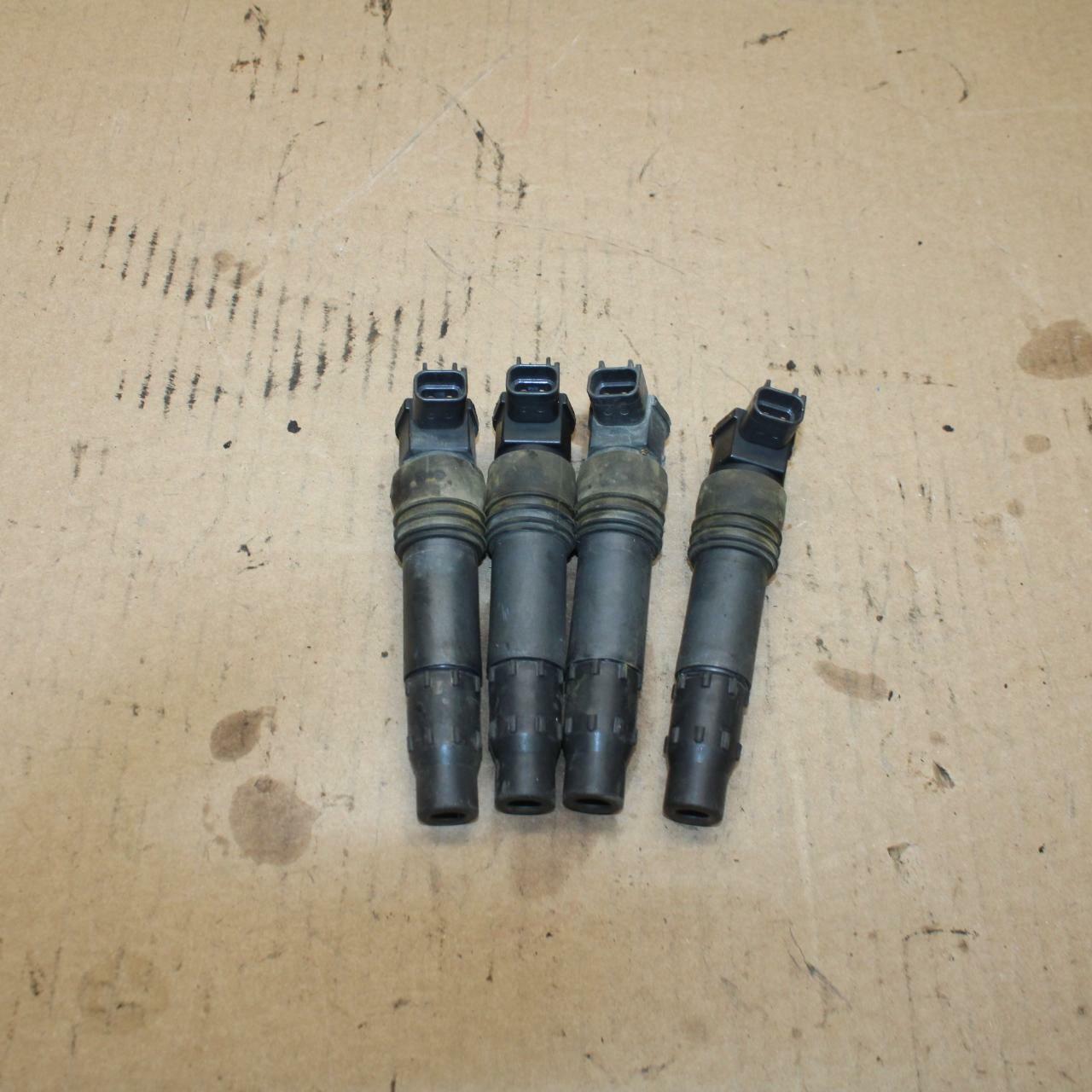 01 SUZUKI GSXR1000 IGNITION COILS COIL SPARK PLUG CAPS BB155b