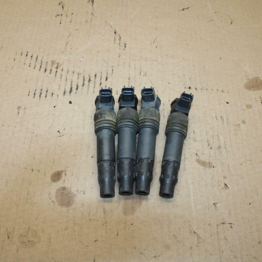 01 SUZUKI GSXR1000 IGNITION COILS COIL SPARK PLUG CAPS BB155b