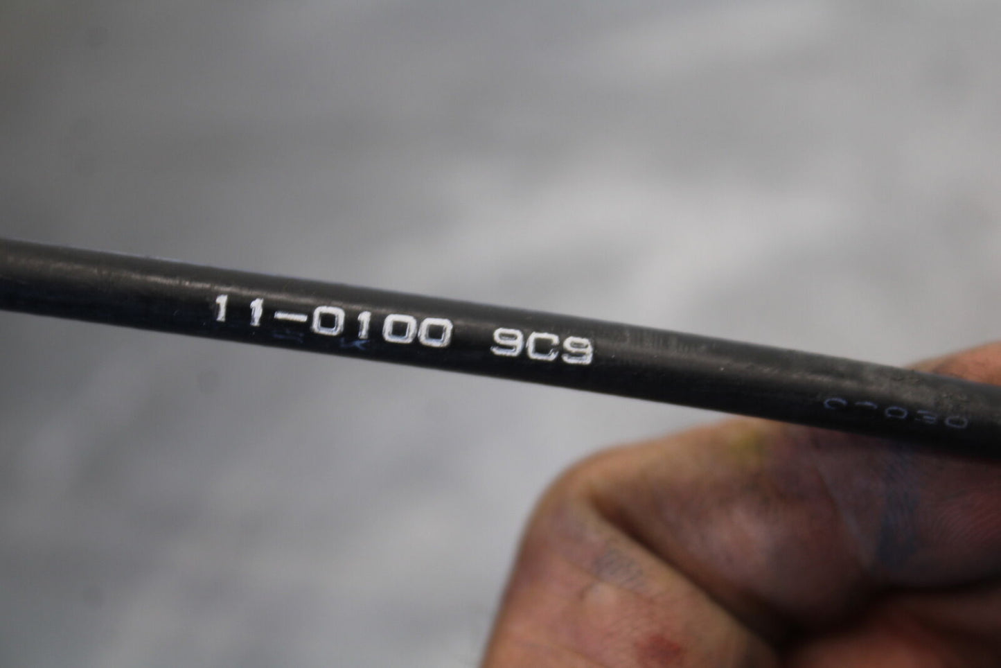 09-12 KAWASAKI NINJA ZX6R ZX600R CLUTCH CABLE LINE 54011-0100 BB656