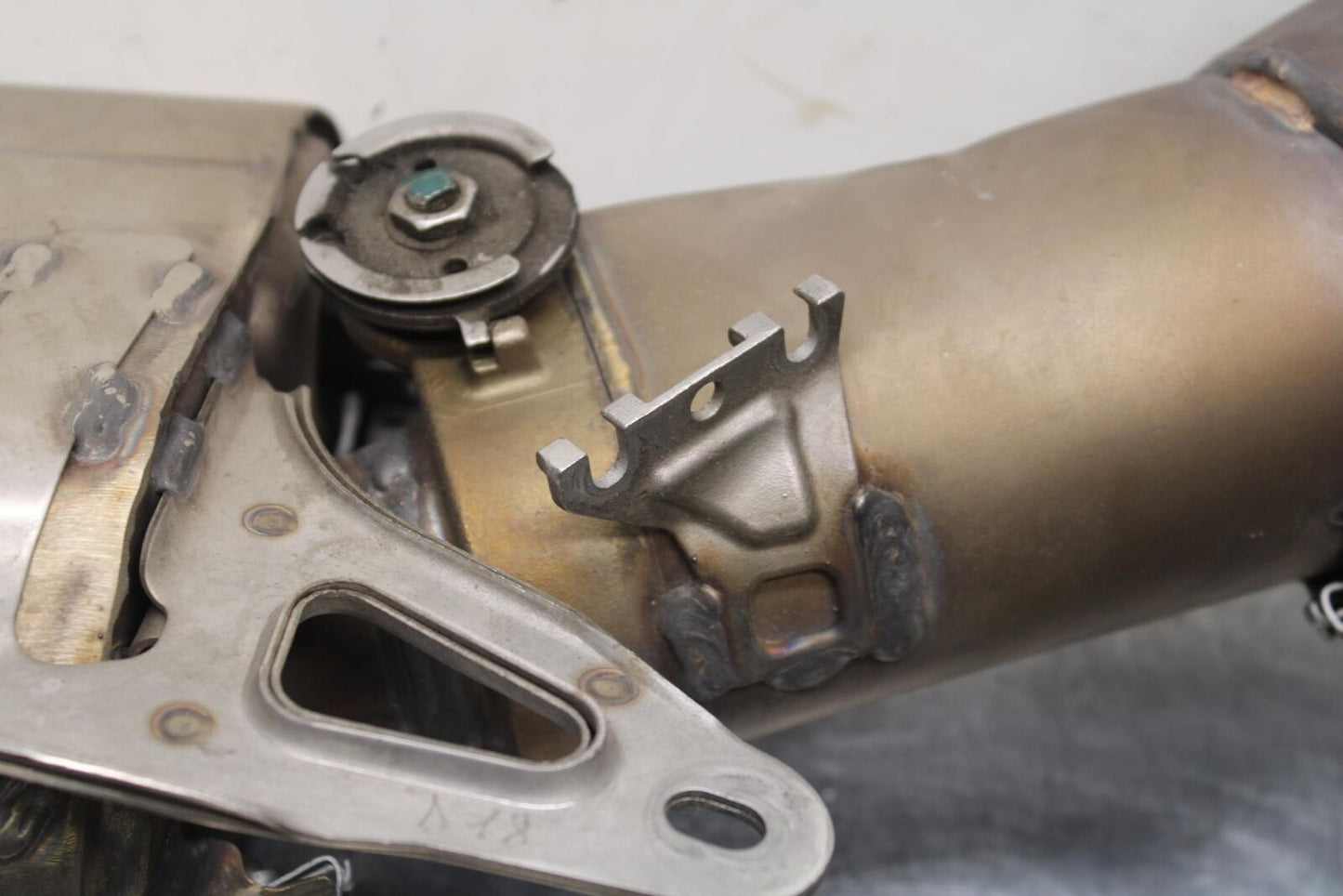 15-19 APRILIA RSV4 RF EXHAUST PIPE MUFFLER SLIP ON CAN SILENCER BB611