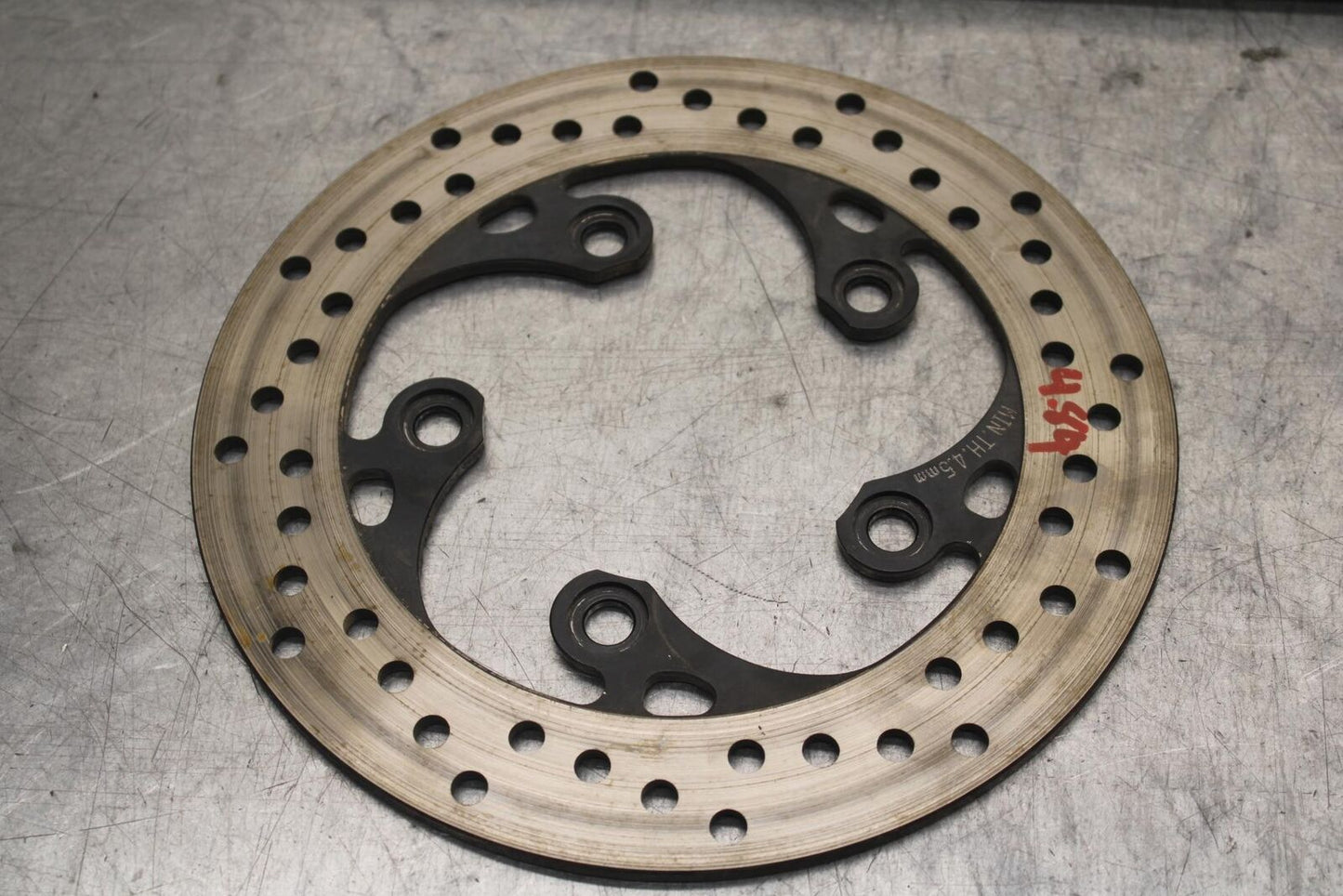 04-05 SUZUKI GSXR750 REAR ROTOR BACK BRAKE DISC 69211-18G00 BB81