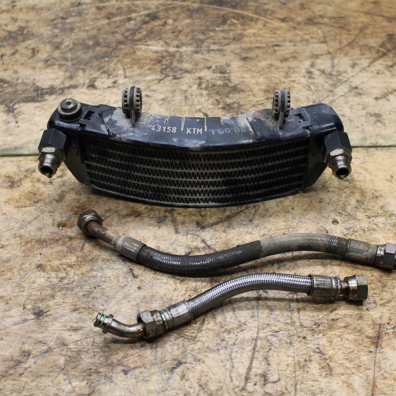 04-07 DUCATI ST3 ENGINE MOTOR OIL COOLER BB347