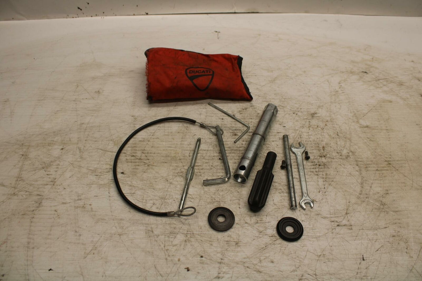 12 DUCATI MONSTER 796 STOCK TOOLS OEM TOOL BAG KIT SET BB276