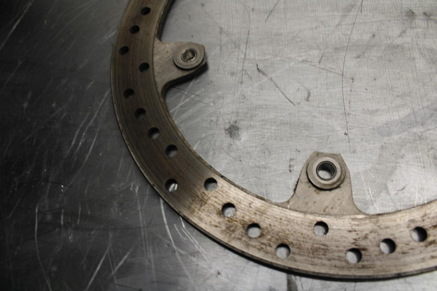 17-20 BMW S1000R FRONT LEFT BRAKE DISC ROTOR BB488