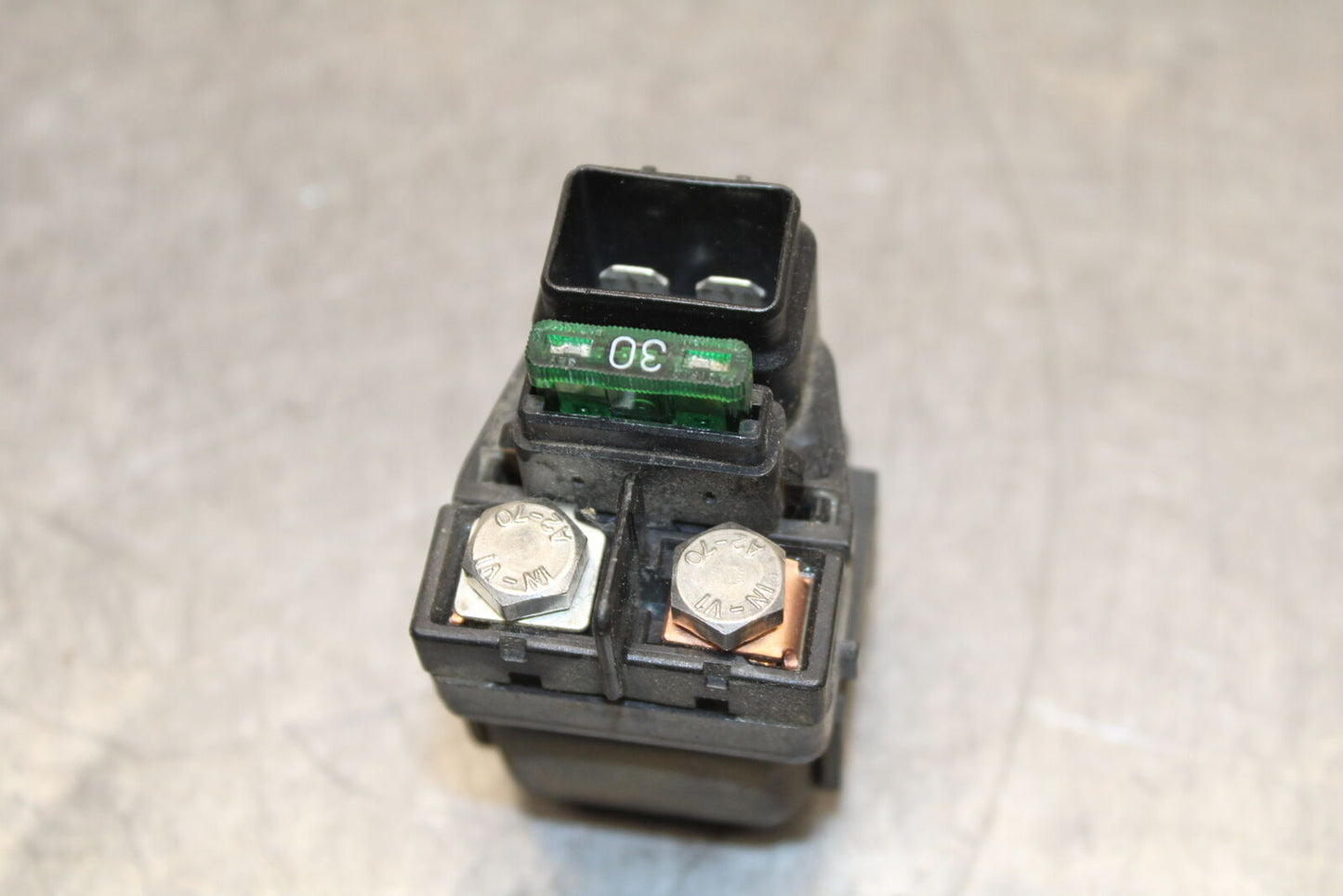 03-04 TRIUMPH DAYTONA 600 ENGINE STARTER RELAY STARTING MOTOR SWITCH BB745