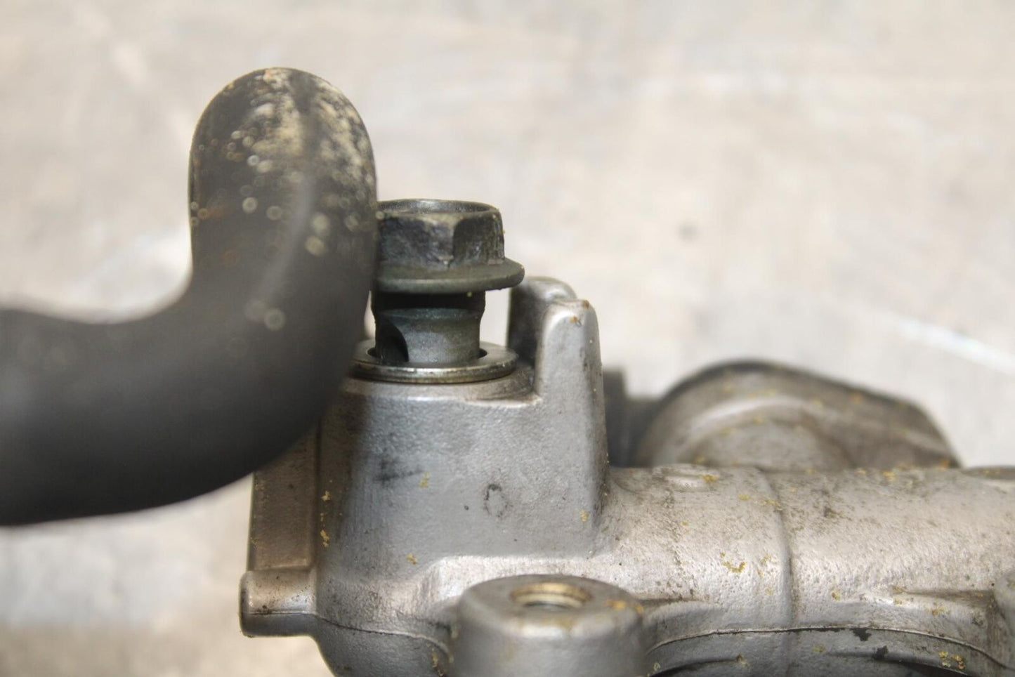 2003 Suzuki SV1000S REAR BACK BRAKE MASTER CYLINDER W RESERVOIR BB85
