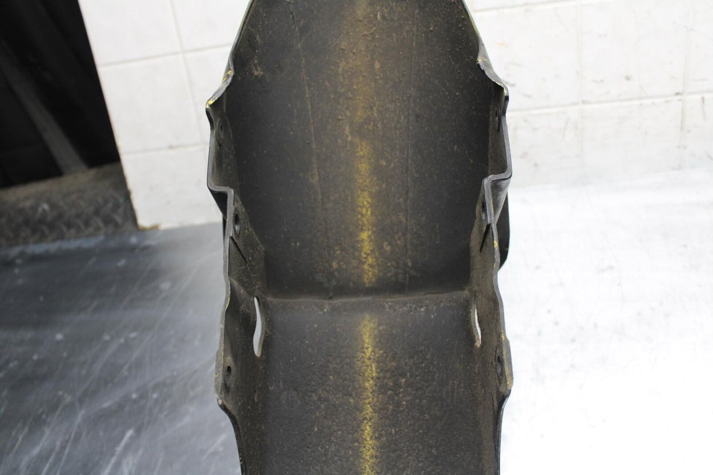 00-02 KAWASAKI NINJA ZX6R ZX600J FRONT WHEEL FENDER FAIRING 35004-1421-E1 BB489