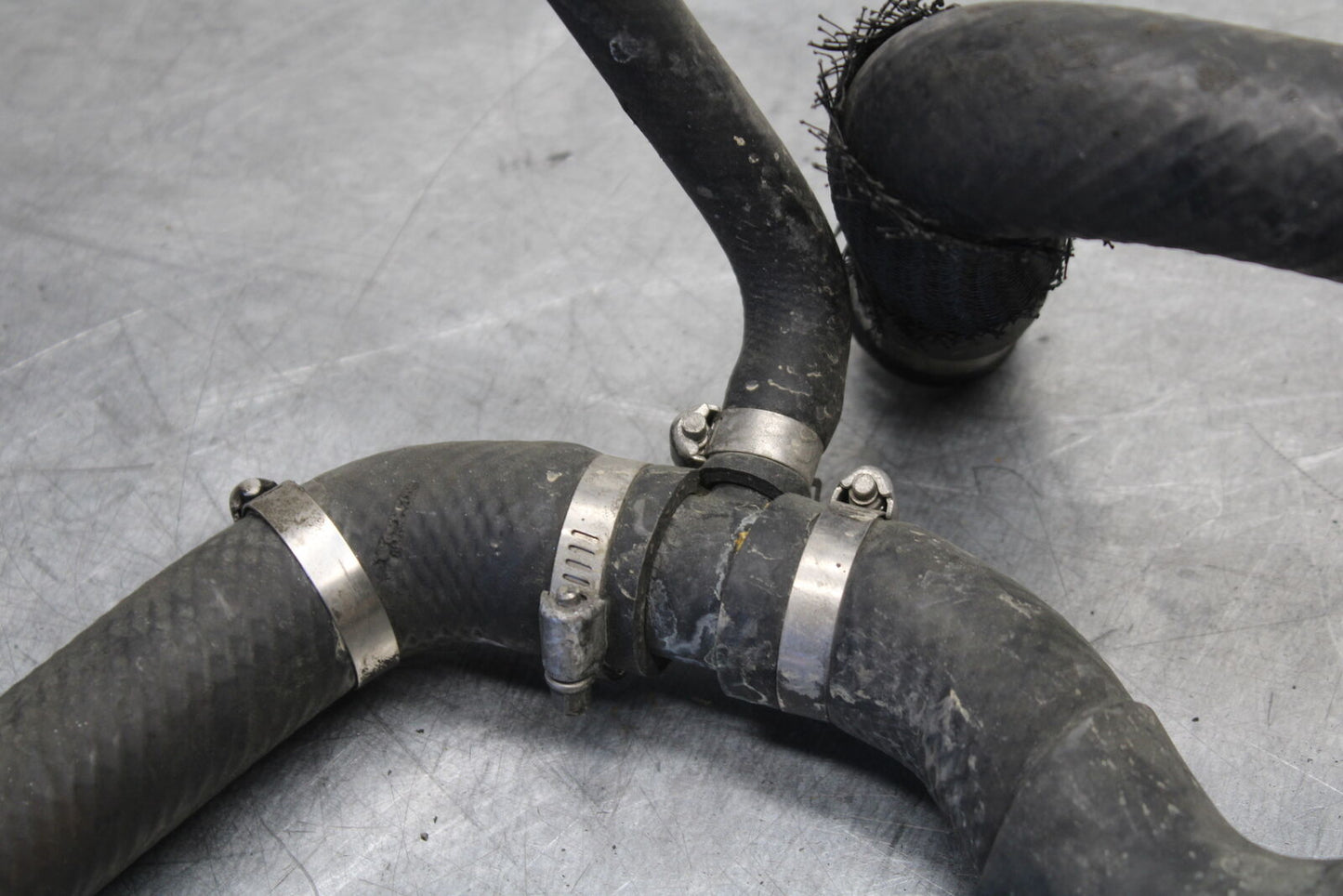 09-12 KAWASAKI NINJA ZX6R ZX600R RADIATOR HOSES COOLANT WATER PIPES HOSE BB656