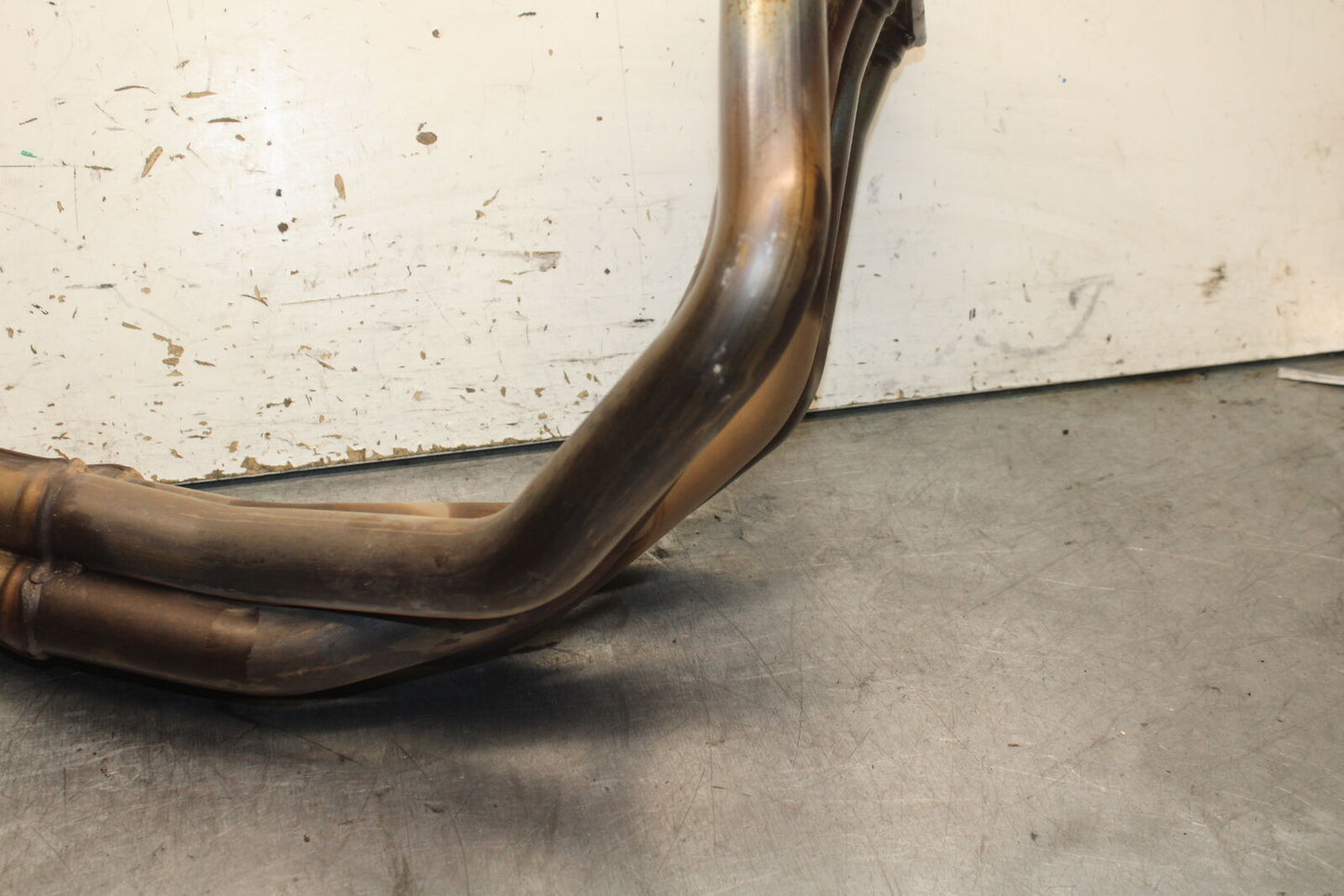 03-04 TRIUMPH DAYTONA 600 EXHAUST HEADER PIPES MANIFOLD BB745