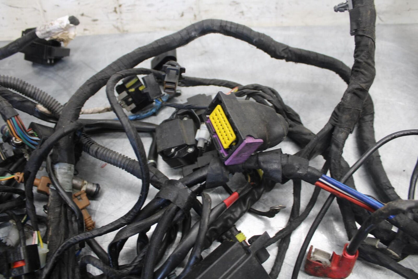 2010 Aprilia RSV1000R MAIN ENGINE WIRING HARNESS MOTOR WIRE LOOM BB513