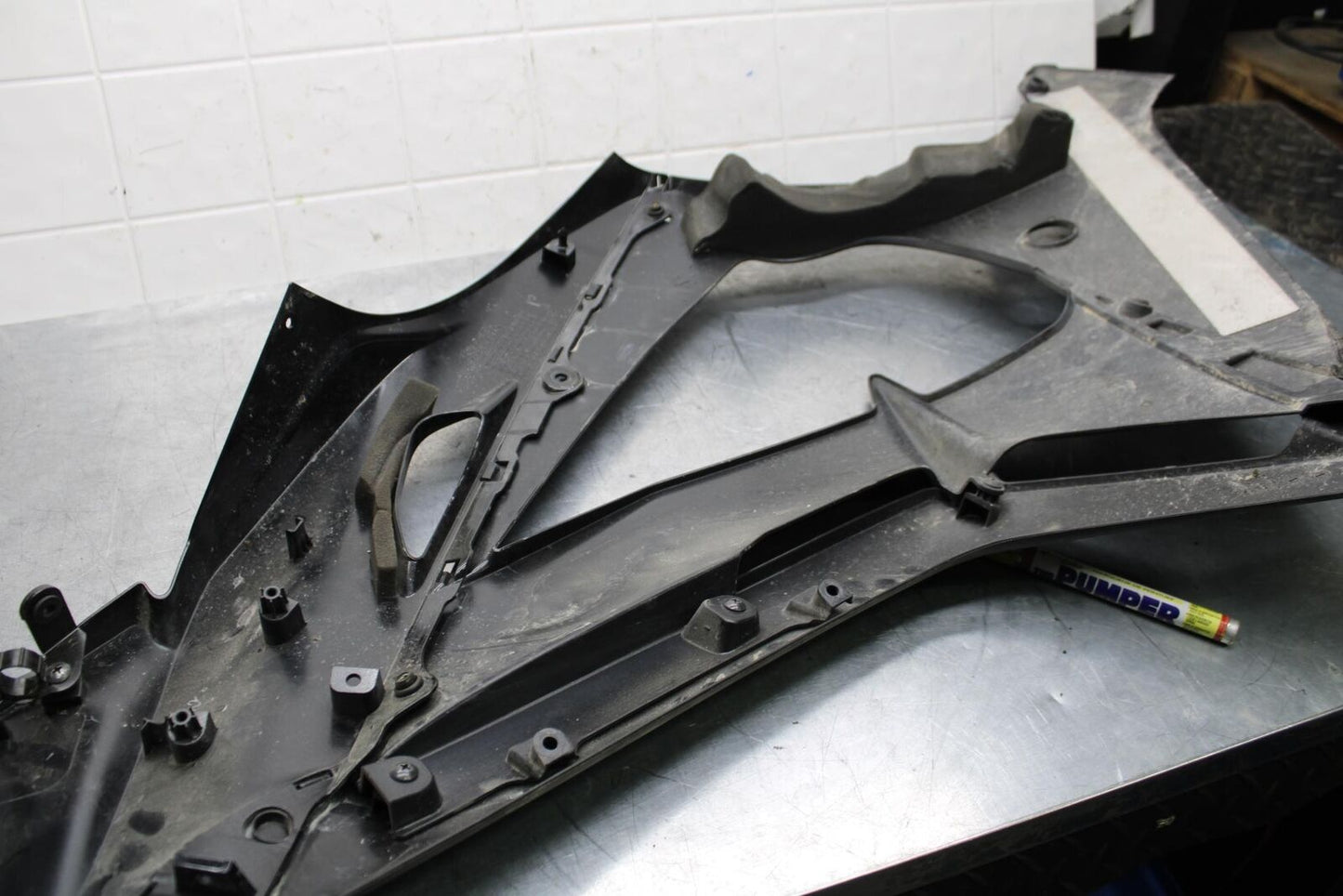 16-20 KAWASAKI ZX10R RIGHT LOWER MID UPPER SIDE FAIRING COWL BB591