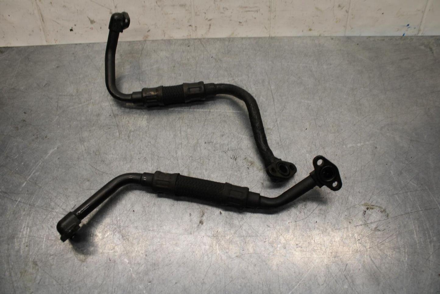 2002 Suzuki GSXR1000 ENGINE MOTOR OIL COOLER HOSES 16460-40F10 16470-40F00 BB73